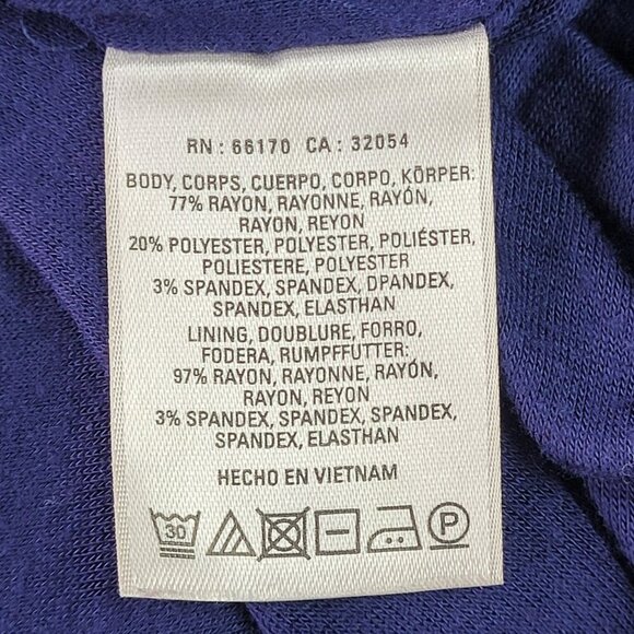 Anthropologie Maeve Edisto Column Dress midi navy white stripes knit texture L - Picture 10 of 11